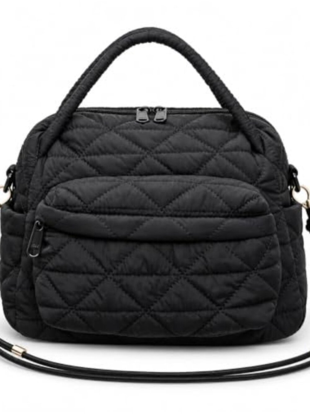 Lightweight Nylon Crossbody Bag Multi-Pocket Satchel Women